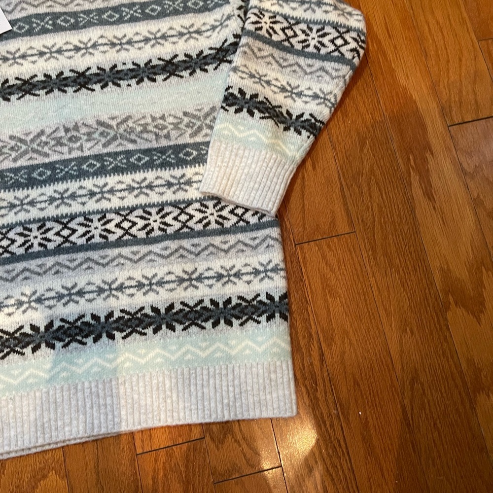 Loft Patchwork Fairisle Sweater - Picture 4 of 11